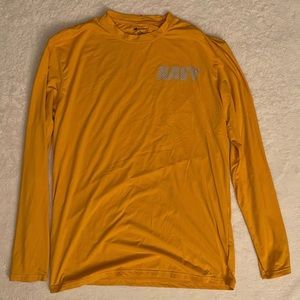 New Balance | Medium, Long Sleeve, Nylon | Navy Yellow | Gently Worn